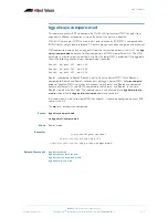 Preview for 573 page of Allied Telesis AlliedWare Plus 5.2.1 Software Reference Manual