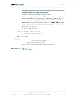Preview for 575 page of Allied Telesis AlliedWare Plus 5.2.1 Software Reference Manual