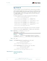 Preview for 578 page of Allied Telesis AlliedWare Plus 5.2.1 Software Reference Manual