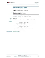 Preview for 579 page of Allied Telesis AlliedWare Plus 5.2.1 Software Reference Manual