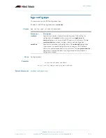 Preview for 581 page of Allied Telesis AlliedWare Plus 5.2.1 Software Reference Manual