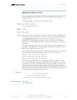 Preview for 585 page of Allied Telesis AlliedWare Plus 5.2.1 Software Reference Manual