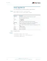 Preview for 598 page of Allied Telesis AlliedWare Plus 5.2.1 Software Reference Manual