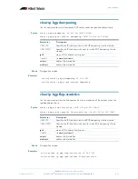 Preview for 599 page of Allied Telesis AlliedWare Plus 5.2.1 Software Reference Manual