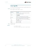 Preview for 600 page of Allied Telesis AlliedWare Plus 5.2.1 Software Reference Manual