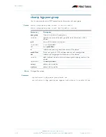 Preview for 602 page of Allied Telesis AlliedWare Plus 5.2.1 Software Reference Manual