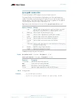 Preview for 607 page of Allied Telesis AlliedWare Plus 5.2.1 Software Reference Manual