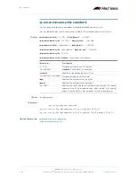 Preview for 614 page of Allied Telesis AlliedWare Plus 5.2.1 Software Reference Manual