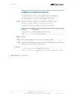 Preview for 618 page of Allied Telesis AlliedWare Plus 5.2.1 Software Reference Manual