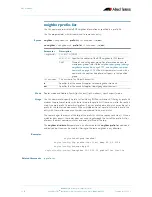 Preview for 640 page of Allied Telesis AlliedWare Plus 5.2.1 Software Reference Manual