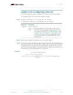 Preview for 649 page of Allied Telesis AlliedWare Plus 5.2.1 Software Reference Manual