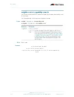 Preview for 650 page of Allied Telesis AlliedWare Plus 5.2.1 Software Reference Manual