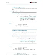 Preview for 652 page of Allied Telesis AlliedWare Plus 5.2.1 Software Reference Manual