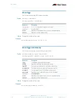Preview for 664 page of Allied Telesis AlliedWare Plus 5.2.1 Software Reference Manual