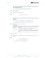 Preview for 690 page of Allied Telesis AlliedWare Plus 5.2.1 Software Reference Manual