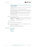 Preview for 696 page of Allied Telesis AlliedWare Plus 5.2.1 Software Reference Manual