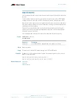 Preview for 701 page of Allied Telesis AlliedWare Plus 5.2.1 Software Reference Manual