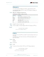 Preview for 734 page of Allied Telesis AlliedWare Plus 5.2.1 Software Reference Manual