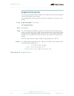 Preview for 740 page of Allied Telesis AlliedWare Plus 5.2.1 Software Reference Manual