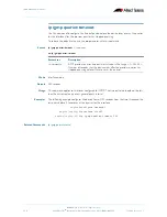 Preview for 742 page of Allied Telesis AlliedWare Plus 5.2.1 Software Reference Manual