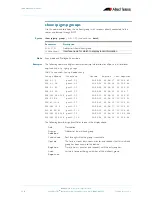 Preview for 754 page of Allied Telesis AlliedWare Plus 5.2.1 Software Reference Manual