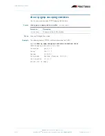Preview for 758 page of Allied Telesis AlliedWare Plus 5.2.1 Software Reference Manual