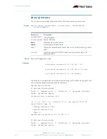 Preview for 766 page of Allied Telesis AlliedWare Plus 5.2.1 Software Reference Manual