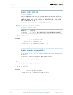 Preview for 784 page of Allied Telesis AlliedWare Plus 5.2.1 Software Reference Manual