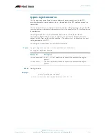 Preview for 787 page of Allied Telesis AlliedWare Plus 5.2.1 Software Reference Manual