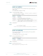 Preview for 790 page of Allied Telesis AlliedWare Plus 5.2.1 Software Reference Manual