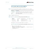 Preview for 800 page of Allied Telesis AlliedWare Plus 5.2.1 Software Reference Manual