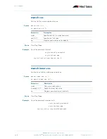 Preview for 876 page of Allied Telesis AlliedWare Plus 5.2.1 Software Reference Manual