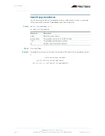 Preview for 878 page of Allied Telesis AlliedWare Plus 5.2.1 Software Reference Manual