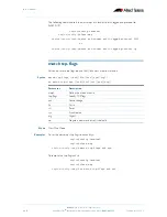 Preview for 882 page of Allied Telesis AlliedWare Plus 5.2.1 Software Reference Manual