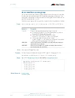 Preview for 914 page of Allied Telesis AlliedWare Plus 5.2.1 Software Reference Manual