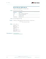 Preview for 916 page of Allied Telesis AlliedWare Plus 5.2.1 Software Reference Manual