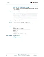 Preview for 926 page of Allied Telesis AlliedWare Plus 5.2.1 Software Reference Manual