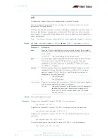 Preview for 996 page of Allied Telesis AlliedWare Plus 5.2.1 Software Reference Manual