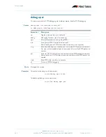 Preview for 1046 page of Allied Telesis AlliedWare Plus 5.2.1 Software Reference Manual