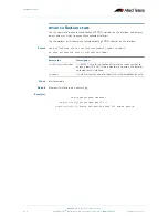 Preview for 1174 page of Allied Telesis AlliedWare Plus 5.2.1 Software Reference Manual