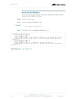 Preview for 1178 page of Allied Telesis AlliedWare Plus 5.2.1 Software Reference Manual