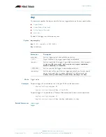 Preview for 1191 page of Allied Telesis AlliedWare Plus 5.2.1 Software Reference Manual