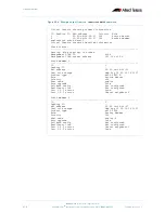 Preview for 1260 page of Allied Telesis AlliedWare Plus 5.2.1 Software Reference Manual