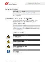 Preview for 19 page of Allied Vision C-12-F2.0-10MP-T2-3 User Manual