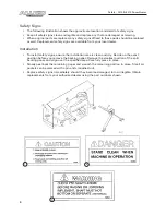 Preview for 8 page of Allied 5010 Operator And Parts Manual