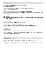 Preview for 8 page of Allied LEISTER WELDPLAST S2 Operating Instructions Manual