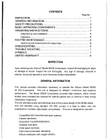 Preview for 2 page of Allied Schuco S6000 Operator'S Manual