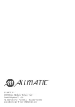 Preview for 180 page of Allmatic 12007336 Manual