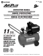 Preview for 1 page of AllTrade Air-Plus 540010 Instruction Manual