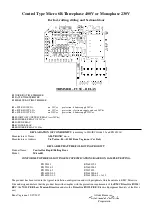 ALLTRONIC Micro6R Manual preview